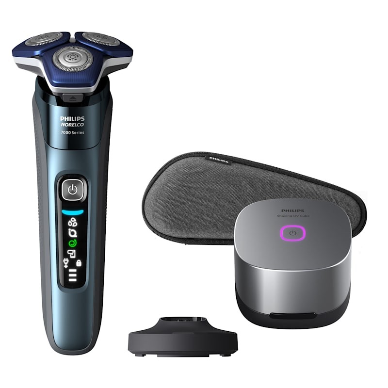 Philips Norelco 7900 Wet & Dry Shaver with UV Sanitizing Cube