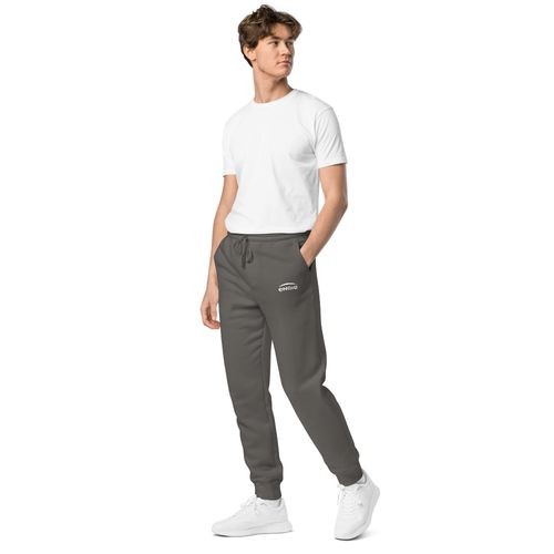 Embroidered Unisex Pigment Dyed Sweatpants
