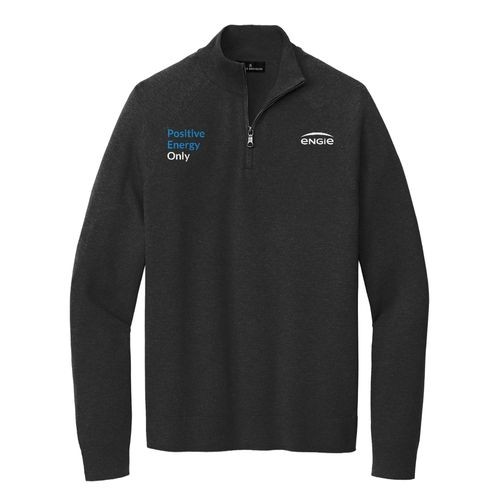 Men's Cotton Stretch 1/4 Zip Sweater