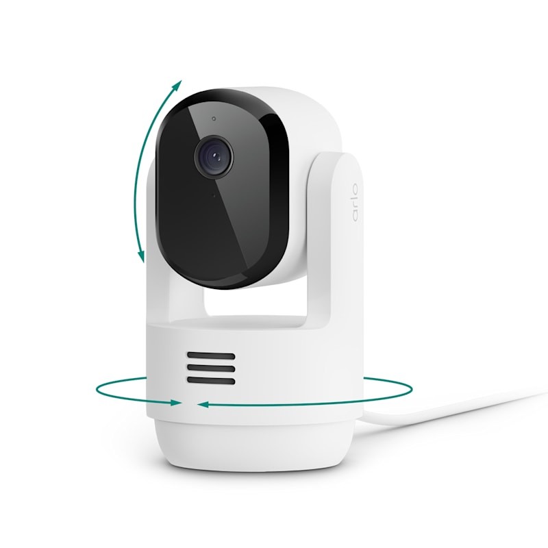 Arlo Essential Pan Tilt Indoor Security Camera 2K 1-Cam
